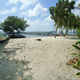 The Sea Glass Inn’s private beachfront.